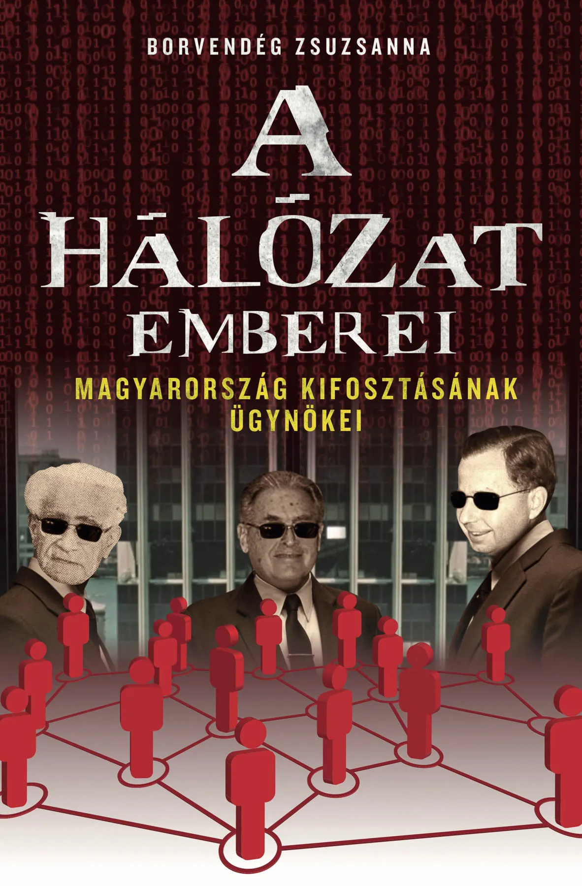 A hálózat emberei könyvborító